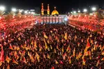 تشییع رهبر در کربلا