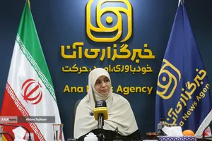 حضور ریم الوریمی شاعر اهل تونس در خبرگزاری آنا