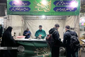 برپایی موکب مضیف الرضای(ع) منطقه ۱۴ در ایام شهادت ام&zwnj;الشهداء(س) 