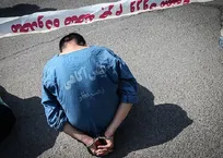 دستگیری سارق تجهیزات برق شهری هنگام سرقت در بزرگراه تندگویان