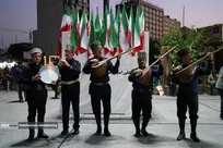 اجرای موسیقی آذری در میدان هفت تیر تهران