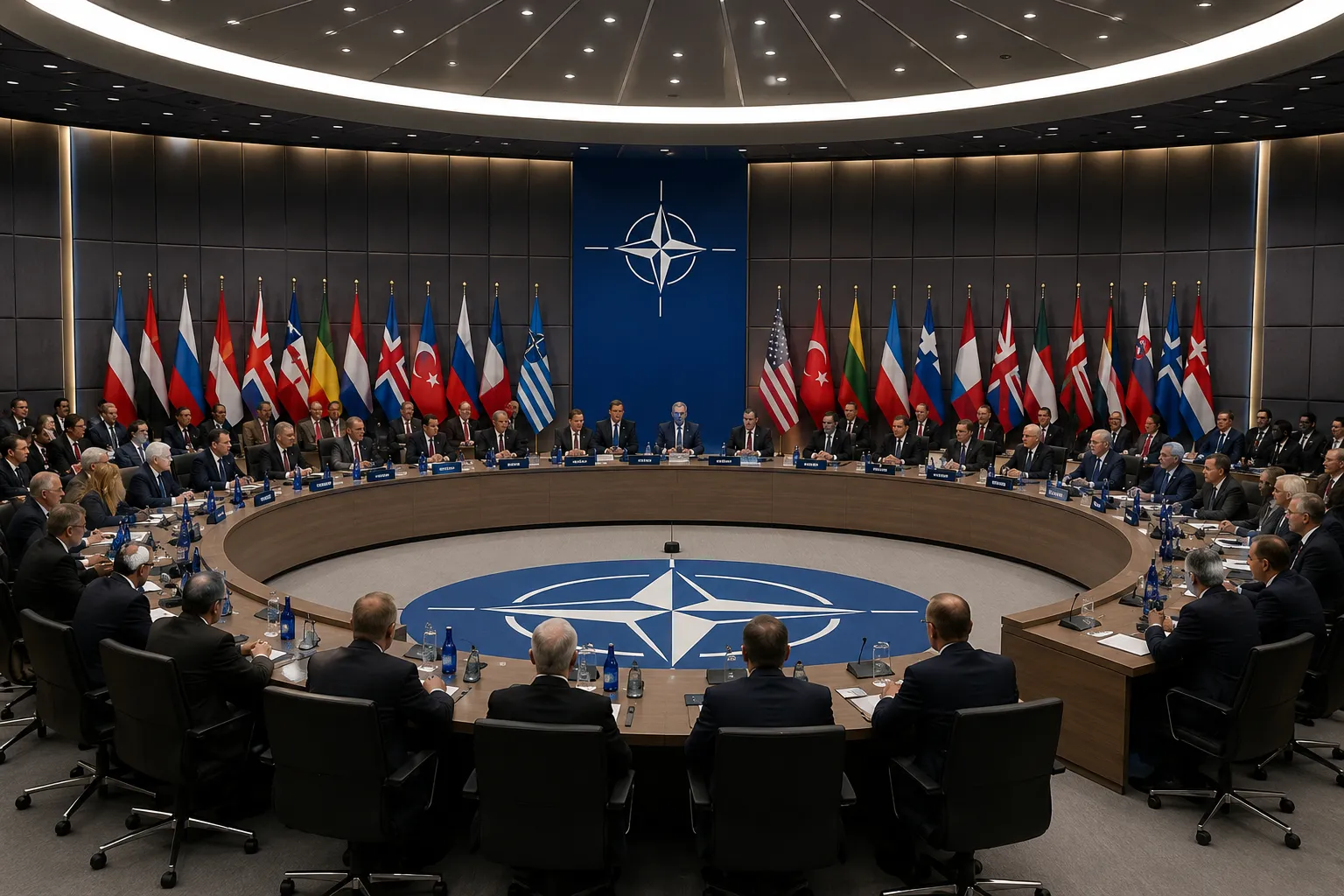 رهبران کشورهای عضو ناتو در آنکارا گرد هم آمدند