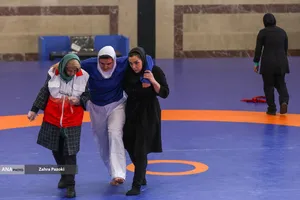 اولین دوره لیگ کشتی آلیش بانوان