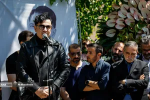 آیین چهلمین روز درگذشت &laquo;حمید هیراد&raquo;