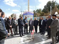 کلنگ‌زنی پروژه‌های توسعه شهری و نیروگاه خورشیدی واحد دهاقان همزمان با دهه فجر