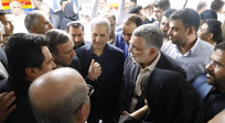 بازدید ظفرقندی از بیمارستان شهید فرج&zwnj;الله رضازاده در کوهچنار