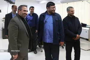 حضور معاون محترم علوم انسانی و هنر دانشگاه آزاد در خبرگزاری آنا
