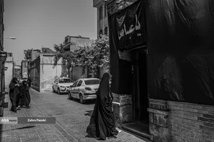 عزاداری حضرت اباعبدالله در خانه موزه مدرس