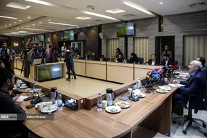 کنفرانس مطبوعاتی رئیس دانشگاه تهران