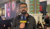 نوای سوگ در مصلی؛ شعر وداع کاظم رستمی در مراسم تشییع رهبر شهید