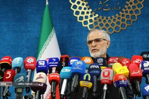 نشست خبری علی اکبر پورجمشیدیان دبیر ستاد تشییع و وداع با رهبر شهید انقلاب
