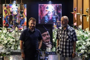 مراسم چهلم زنده&zwnj;یاد &laquo;اکبر عبدی&raquo;
