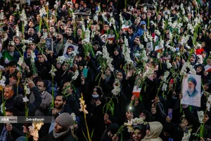 تجمع محکومیت هتک حرمت مساجد در مسجد بهشتی تهران