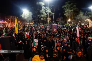 اجتماع مردمی در خونخواهی امام شهید امت - میدان امامت
