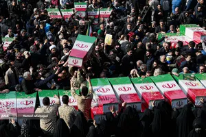 تشییع پیکر مطهر 100 شهید گمنام - معراج شهدا