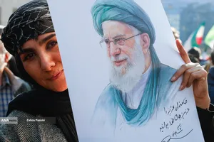 فریاد مردم تهران در محکومیت اقدامات تروریستی اغتشاشگران