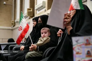 دیدار دانش&zwnj;آموزان و دانشجویان با رهبر معظم انقلاب