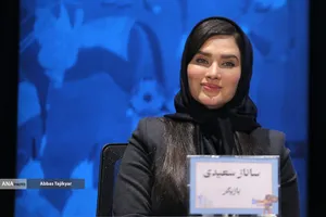 ساناز سعیدی در نشست خبری فیلم&zwnj; سینمایی &laquo;پیشمرگ&raquo;