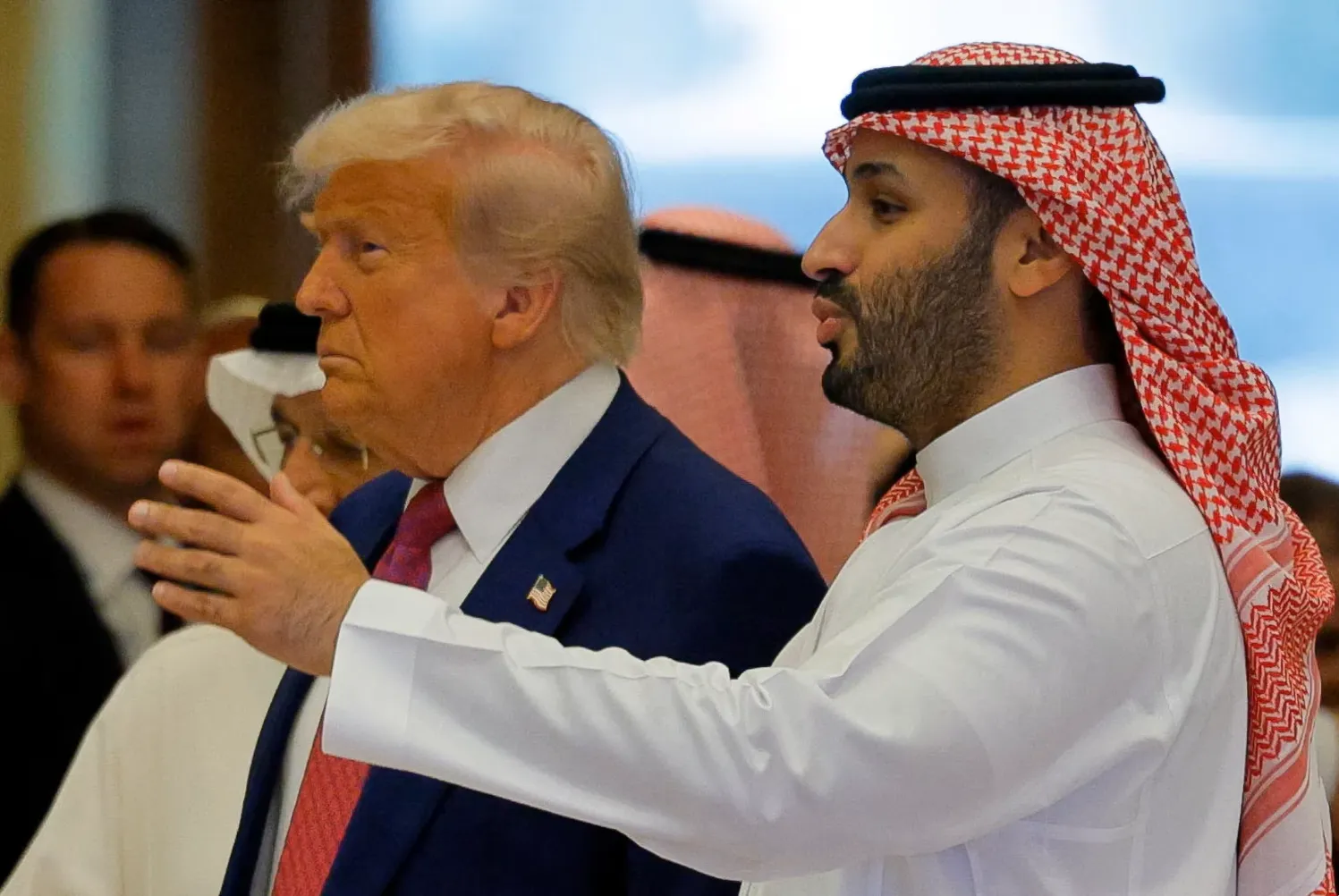 بن سلمان و ترامپ