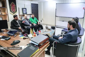 بازدیدمهدی قمی شهردار منطقه 11 تهران از خبرگزاری آنا