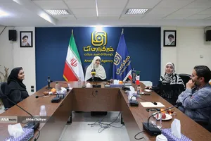 حضور ریم الوریمی شاعر اهل تونس در خبرگزاری آنا