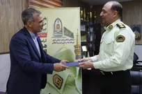 تقدیر رئیس دانشگاه آزاد اسلامی خراسان‌رضوی از فرمانده انتظامی مشهد