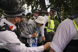 دستگیری 365 نفر از حامیان فلسطین توسط پلیس لندن