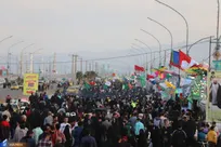 پیاده‌روی حرم تا جمکران در شهر مقدس قم