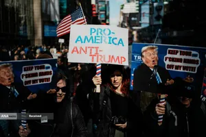 تظاهرات ضدترامپ از شرق تا غرب آمریکا