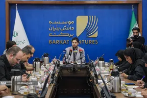 نشست خبری علیرضا خاکدامن مدیرعامل دانش&zwnj;بنیان برکت