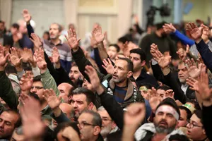 دیدار اقشار مردم با رهبر انقلاب به مناسبت چهل&zwnj;وهفتمین سالگرد پیروزی انقلاب اسلامی