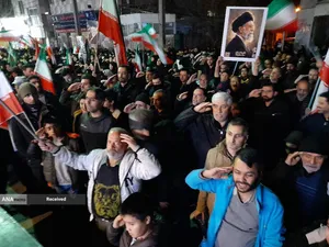 وداع با پیکر شهید سردار شهید جواد باقری 