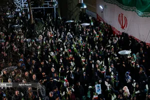 تجمع محکومیت هتک حرمت مساجد در مسجد بهشتی تهران