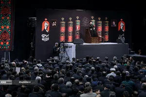دومین شب مراسم عزاداری حضرت اباعبدالله الحسین(ع) از طرف رهبر انقلاب
