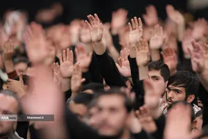 عزاداری ایام شهادت حضرت فاطمةالزهرا(س) با حضور رهبر معظم انقلاب