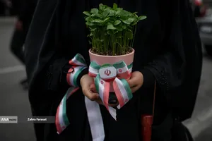 لحظه تحویل سال ۱۴۰۵ - میدان انقلاب