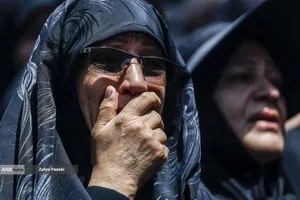 مراسم وداع با رهبر شهید انقلاب
