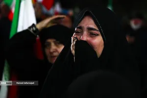 وداع و تشییع پیکر مطهر فرمانده یگان ویژه فاتحین سردار سرتیپ پاسدار شهید محمد علی فتحعلی زاده و&zwnj; همرزمانش