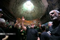 مراسم عزاداری تاسوعای حسینی در بازار تهران