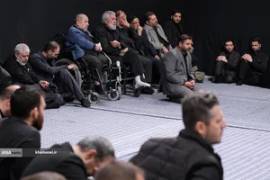 عزاداری ایام شهادت حضرت فاطمةالزهرا(س) با حضور رهبر معظم انقلاب