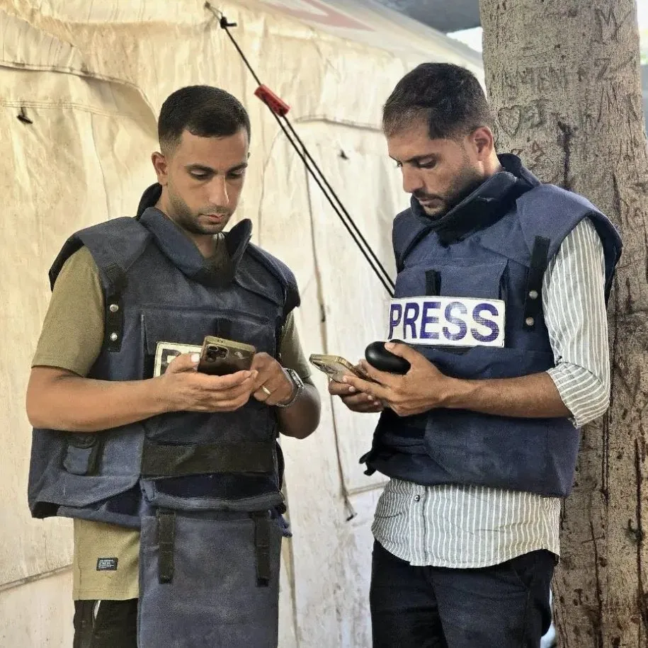 خبرنگار فلسطینی