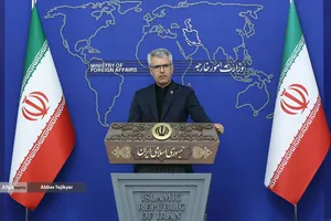 نشست خبری اسماعیل بقایی سخنگوی وزارت امور خارجه