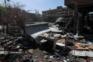 حمله هوایی آمریکایی و صهیونی به داﻧﺸﮕﺎه علم و صنعت ایران