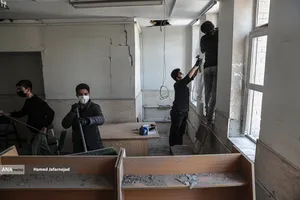 حمله هوایی آمریکایی و صهیونی به داﻧﺸﮕﺎه علم و صنعت ایران