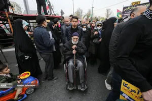 راهپیمایی روز جهانی قدس در تهران 