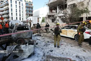 حملات پیوسته موشکی و پهبادی ایران به سرزمین های اشغالی