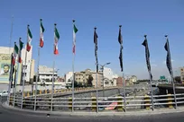 تهران برای ایام شهادت حضرت فاطمه سیاه پوش شد