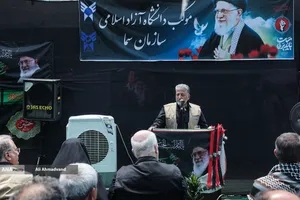 سخنرانی دکتر رنجبر در موکب مرکزی سازمان سما
