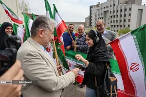 آیین استقبال از دانشجویان در دانشگاه آزاد اسلامی 