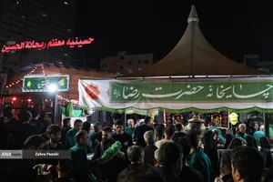 عزاداری شب های محرم - هیأت ریحانه&zwnj;الحسین